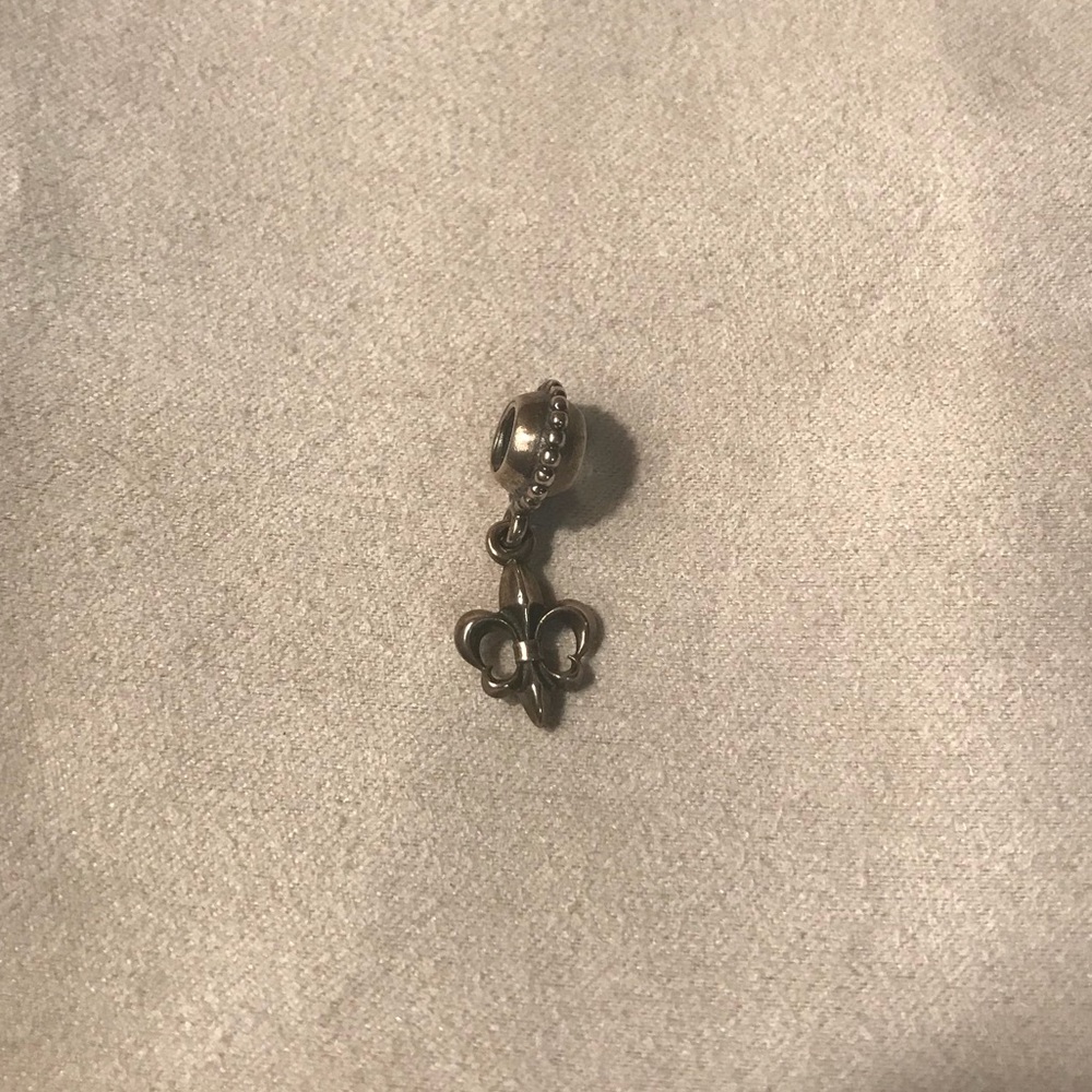 Pandora Dangle Fleur De Lis Charm